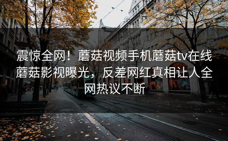 震惊全网！蘑菇视频手机蘑菇tv在线蘑菇影视曝光，反差网红真相让人全网热议不断
